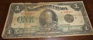 1923 カナダ自治領 $1 - オタワ - V- 927402 - 1923 年 7 月 2 日