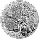 2022 レディ ゲルマニア 5 マーク 1 オンス 0.999 シルバー BU コイン、カプセル入り、COA付き。 25000