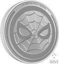2023 ニウエ 1 オンス マーベル スパイダーマン シルバー コイン .999 ファイン BU