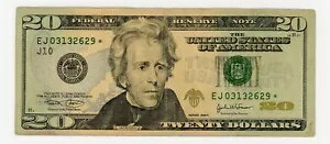 2004 年 20 ドル紙幣スターノート J 地区