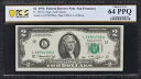 Fr.1935-L 1976 サンフランシスコ $2 連邦準備銀行券 PCGS Ch 未流通 64 PPQ