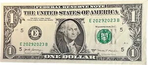 1 ドル紙幣 20292023 誕生日記念日 2029 年 2 月 23 日