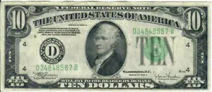 1934C 10$ Ϣˮ - ꡼  - WAJ/JWSy D34848587B - #13625