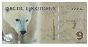 北極圏 - シリーズ 2012 9 ポーラー ドル紙幣 - ニース