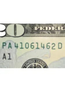 US $20 20 ドル通貨 2017A PA 41061462 D ガスポンプスタックディジット