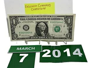 誕生日メモドル 2014 年 3 月 7 日。派手なシリアル番号未流通 BEPFresh