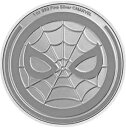 2023 スパイダーマン 1 オンス 999 シルバー コイン $2 ニウエ BU 未流通 MARVEL - JP648
