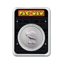 パックマン ゲーム トークン - 1 オンス .999 ファイン シルバー スロット メダル (TEP)