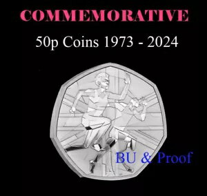 1973-2024 50p 50 ڥ󥹵ǰ UK PROOF & BU