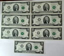?? レア セット 2009 $2 ***2 ドル紙幣 *** コンプリート セット 未流通??