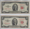 1953 + A、B、C $2 コンプリート セット レッドシール 米国紙幣