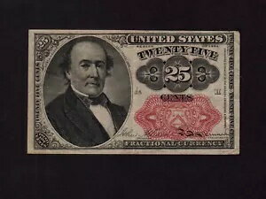 USA:2594、25 セント、1874 * 端数通貨 * ロバート ウォーカー * VF *