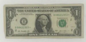 2013 $1 Star Note 重複 B シリーズ エラー