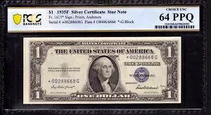1935 F $1 С񥹥Ρ FR.1615* *G ֥å PCGS B CU 64 PPQ