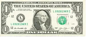 $1 誕生日メモ: 1969 年 9 月 28 日 (09/28/1969) (シリアル番号: 09281969)