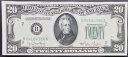 1950 年 20 ドル連邦準備銀行券 20 ドル紙幣 未流通 #82890
