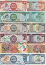 トリニダード 6 個セット: 1 -100 ドル (2006/15) - p46A p47b p48b p49b p59 p51b UNC