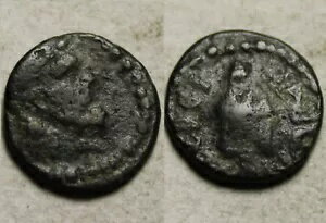 希少な古代ローマのコイン アクラスス リディア 擬似自律ヘラクレス テレスフォロス