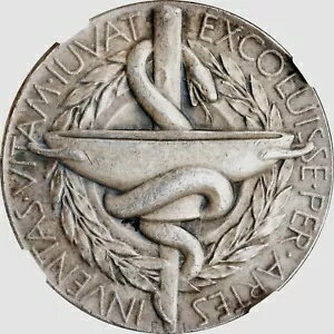 1963年 スウェーデン ノーベル委員会医学銀メダル NGC MS 62