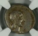紀元前90年ローマ共和国、デナリウス。 L. クルプルニウス。ピソフルギ。 NGCオーストラリア。ニース。 (4)