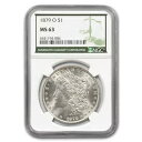 1879-O モルガン ダラー MS-63 NGC (グリーン ラベル)(3)