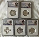 2022 S シルバー 99.9 25C アメリカン レディース 5コイン NGC FR PF70 ウルトラカメオ