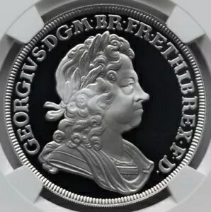 NGC PF70 2022 英国英国君主 ?2 キング ジョージ 1 世、シルバー プルーフ 1 オンス G 英国