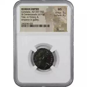 AD 337-50 󥹥 ƥ˥ʥꥹ MS NGC ӥ SKU:I1966