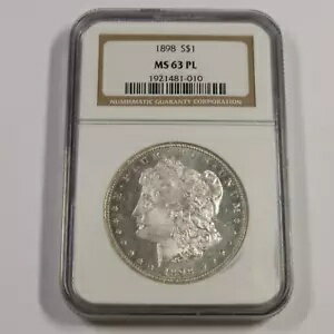 1898 P NGC MS63 PL ץ롼 饤 - 륬 ɥ - 1 ƹɥ  #48588B