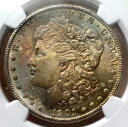 1901-O モーガン シルバー ダラー NGC MS64 トーニング(3)