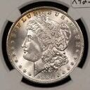 1884-O $1 モーガン シルバー ダラー - PQ フロスティ チーク - NGC MS 65 - SKU-X4235