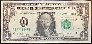 2017 A ファンシー シリアル バイナリ F 87778888 B