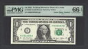 米国 - 1$ 2021 Fr#3008-H (HB ブロック) 「レーダー S/N 56822865」 UNC グレード 66