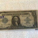 1923年 $1 1ドル シルバー証明書 ホースブランケット ラージサイズ紙幣