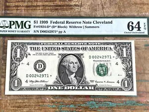 $1 1999 1924-D* ꡼֥ FRN PMG 64EPQ - ¹ 1 320K ץ 