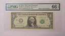 2013 $1 サンフランシスコ FRN 3001-L レーダーノート シリアル番号 11388311 PMG 66 EPQ