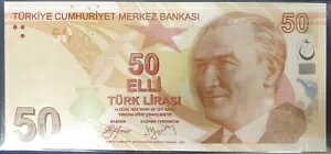 トルコ 2009 50 リラ プレフィックス A、P 225 a UNC
