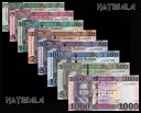 南スーダン フルセット 8 個 1-5-10-20-50-100-500-1000 ポンド 2011-2020 NEW-UNC