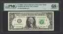 米国連邦準備制度 1 ドル 2009 Fr#3000-B (BK ブロック) UNC グレード 68