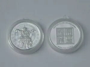 サンタクロース - 1 オンス HW ミント HWMC ファイン .999 シルバー コイン ラウンド オーナメント 1 個