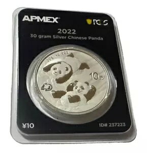 2022 シルバー 30 グラム 中国パンダ