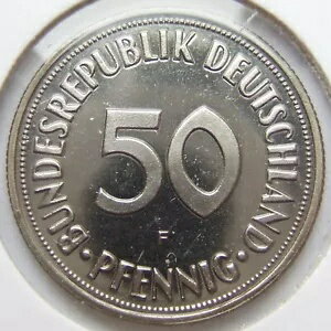 コイン ドイツ連邦共和国 50 フェニヒ 1968 F プルーフ(3)