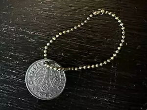 1940S 1943 ヴィンテージ ナチス ドイツ コイン キーホルダー 2-A