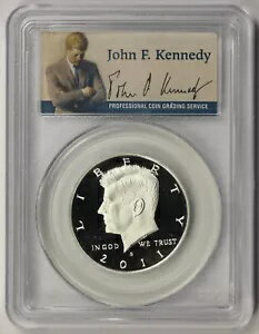 2011-S ケネディ シルバー 50C プルーフ PR 69 DCAM PCGS JFK ファクシミリ署名