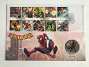 Simply Coins~ 2019 マーベル アベンジャーズ スパイダーマン メダル FDC カバー