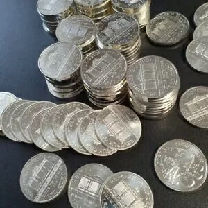 1 オンス シルバー コイン ウィーン フィルハーモニー管弦楽団 2008 シルバー 999 オーストリア 1.5 ユ..