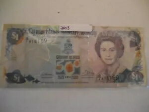 2003 年ケイマン諸島 1 ドル紙幣