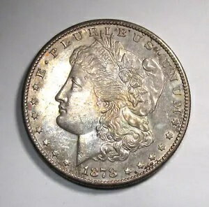 1878-S シルバー モルガン ドル AU コイン AQ653