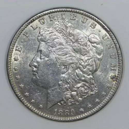 1889 モーガン シルバー ダラー 90% US $1 コイン d629