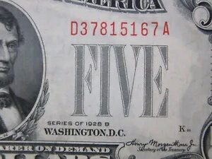 1928B $5 åɥ #D37815167A